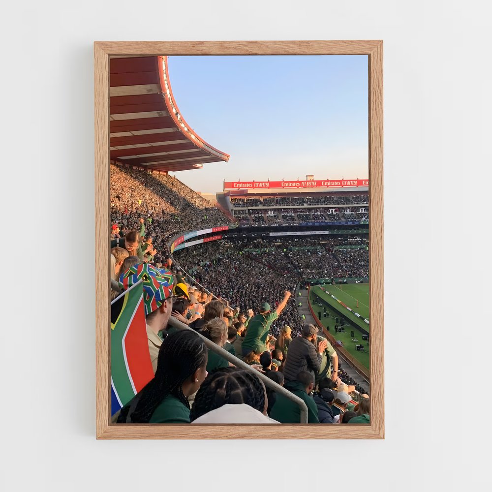Poster Fervor des Fans – affiche Rugby (vue 4)